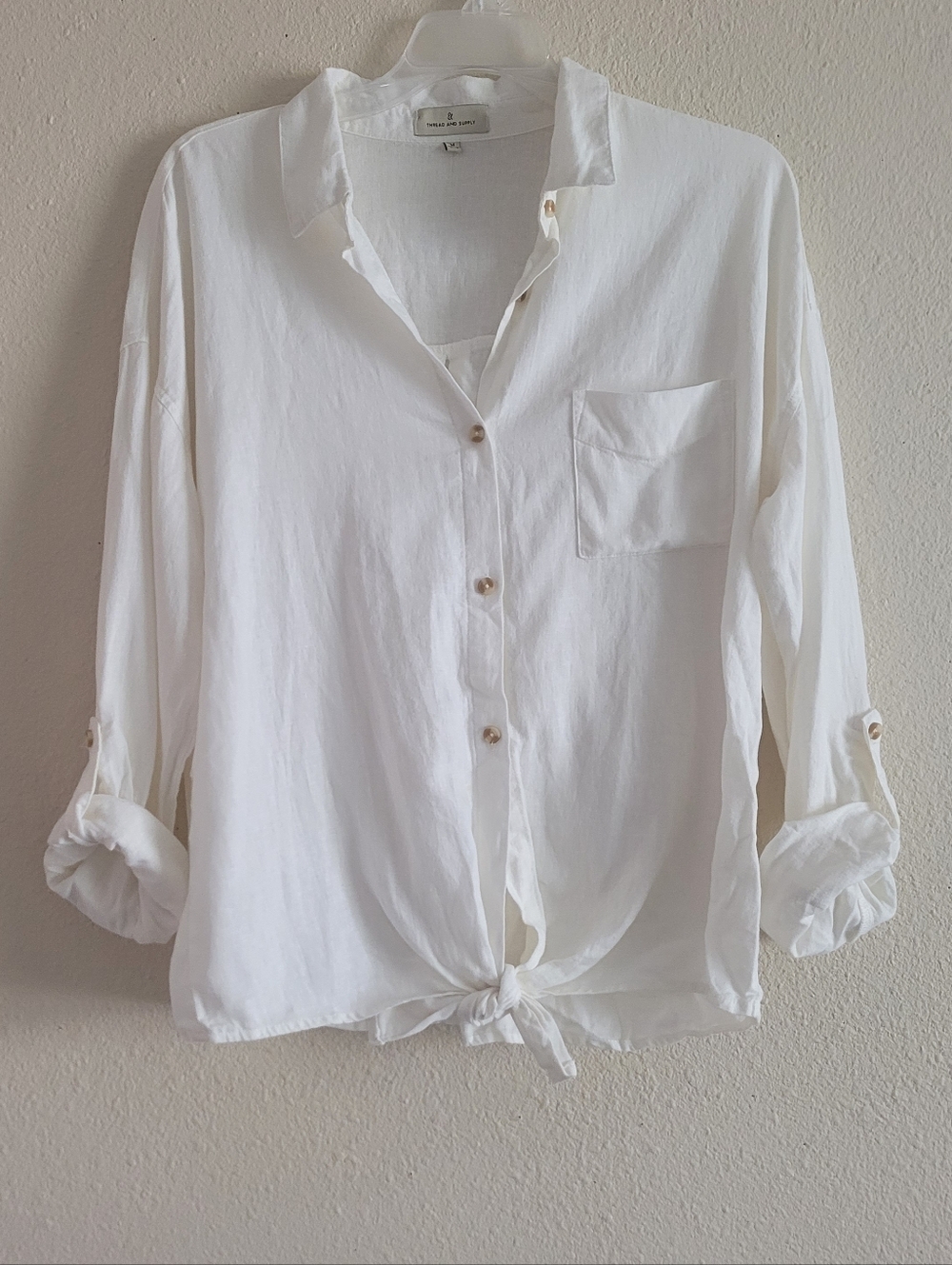 Thread And Supply Sz Medium Button-Up Shirt